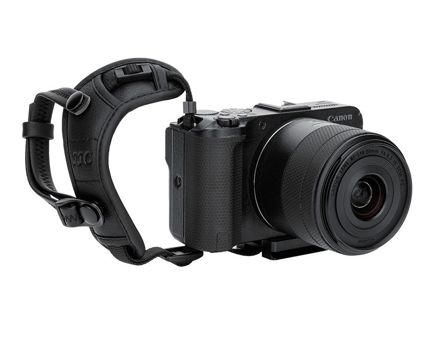 Кистевой ремень для зеркальных и беззеркальных камер с площадкой Arca-Swiss (чёрный)