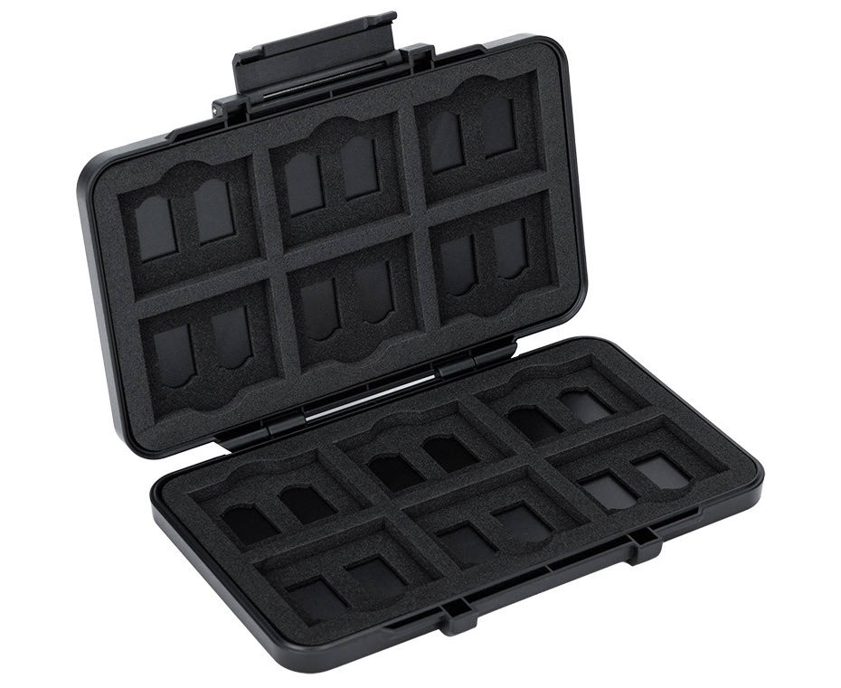 Защитный бокс на 12 CFexpress Type B / XQD и 24 microSD карт памяти