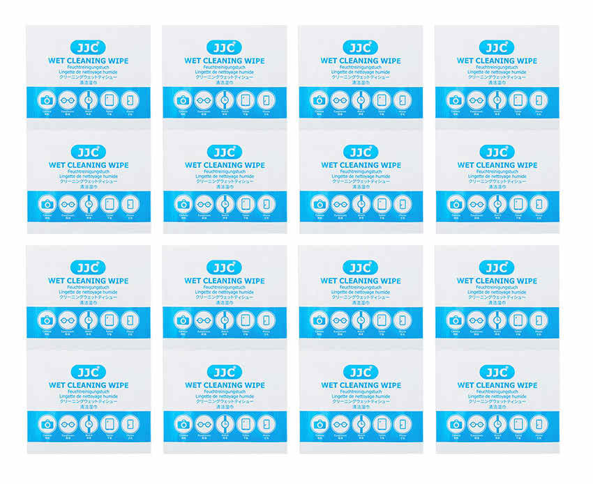 Влажные чистящие салфетки для оптики (16 шт / 15x12 см)