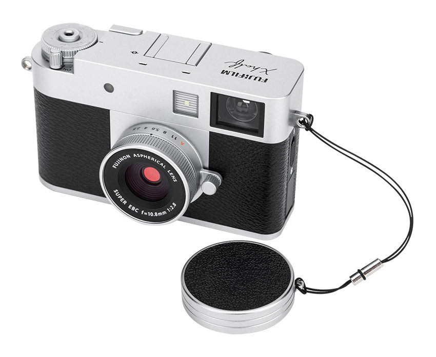 Защитная крышка объектива Fujifilm X Half (серебристая)