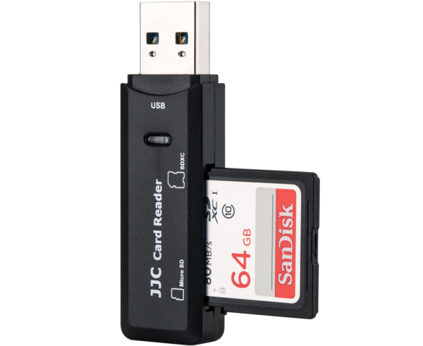 Внешний картридер для SD и MicroSD карт памяти USB 3.0 5Gbps