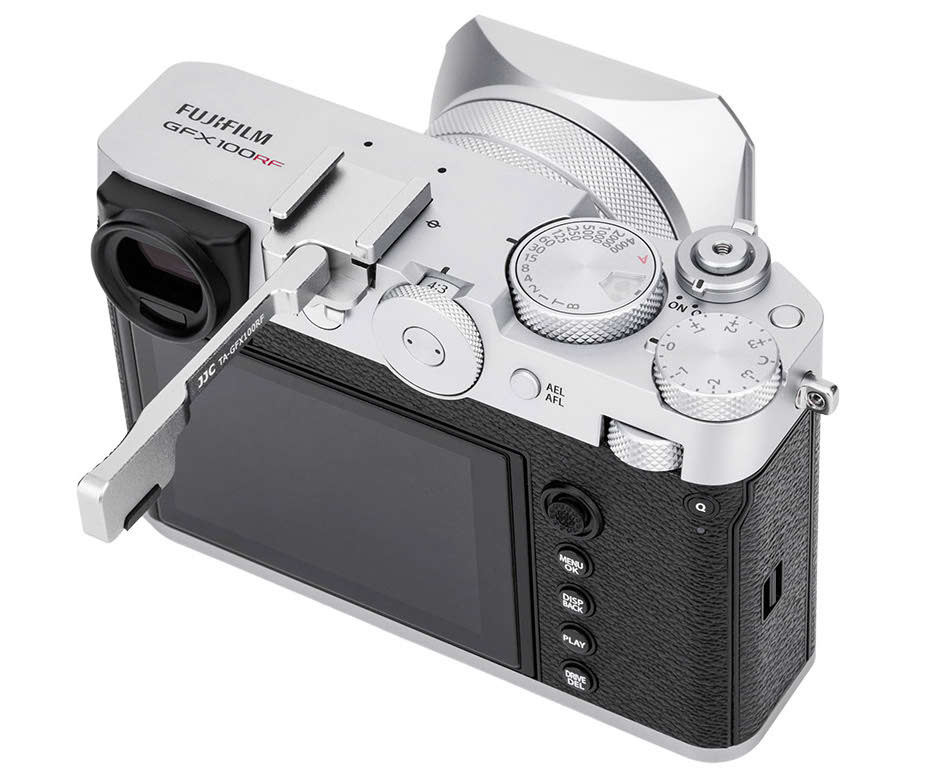 Дополнительный хват для Fujifilm GFX100RF (серебристый)