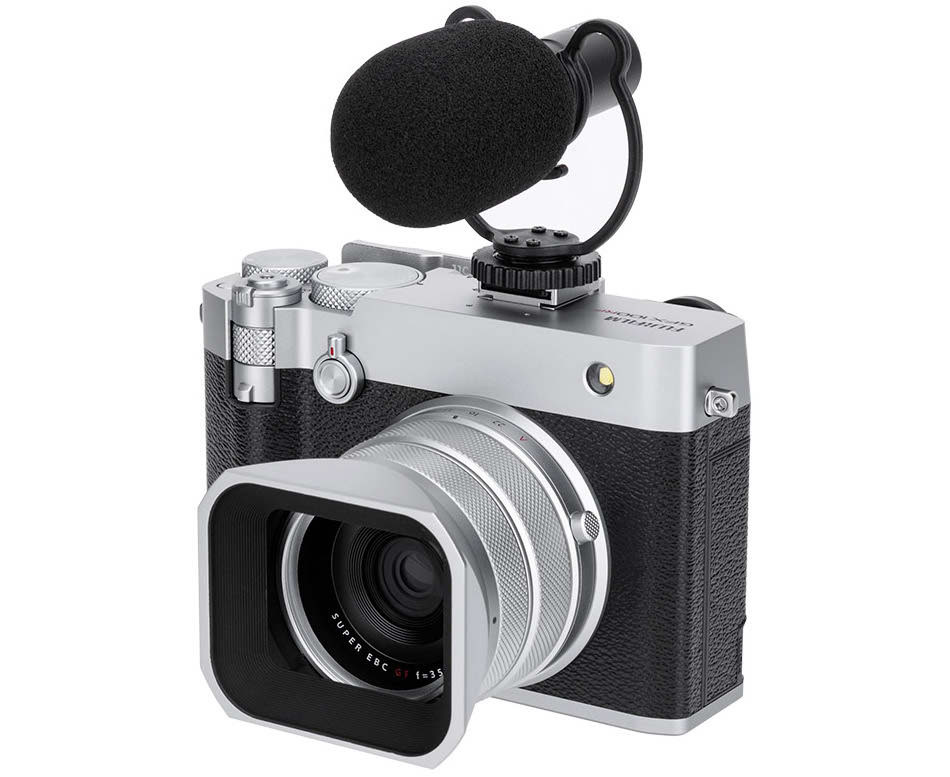 Дополнительный хват для Fujifilm GFX100RF (серебристый)