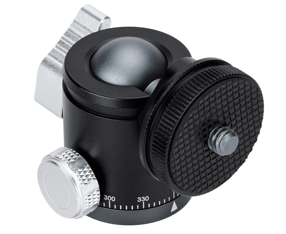 Шаровая голова для мини штативов (нагрузка до 3.5 кг)