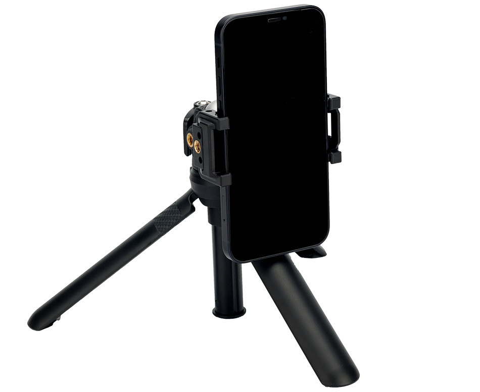 Компактный выдвижной штатив монопод для камер и смартфонов