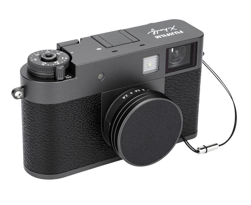 Защитная крышка объектива Fujifilm X Half (тёмно-серая)
