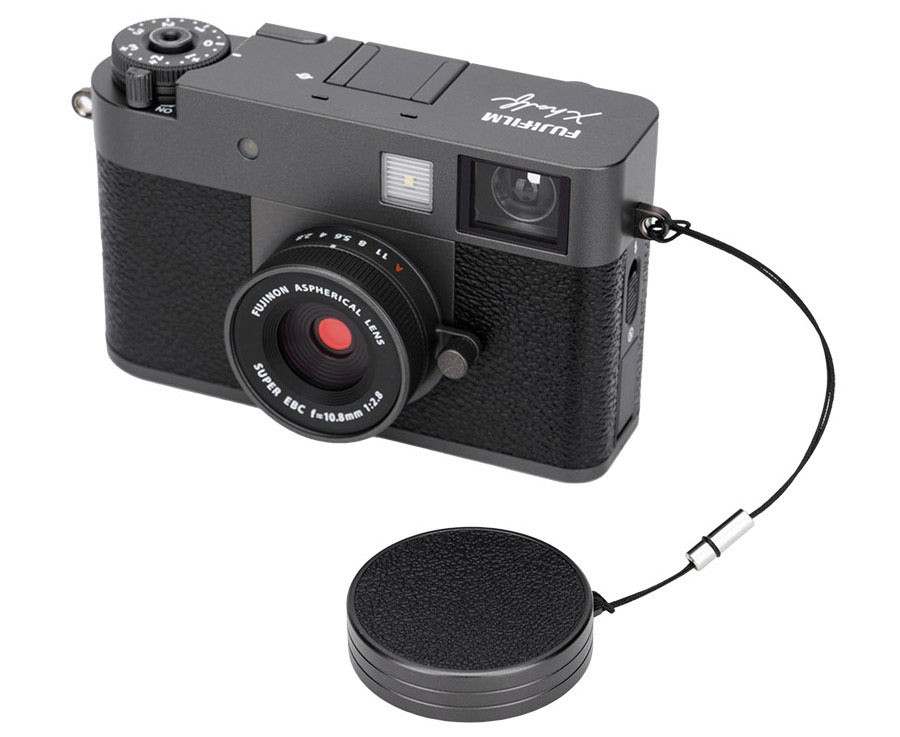 Защитная крышка объектива Fujifilm X Half (тёмно-серая)