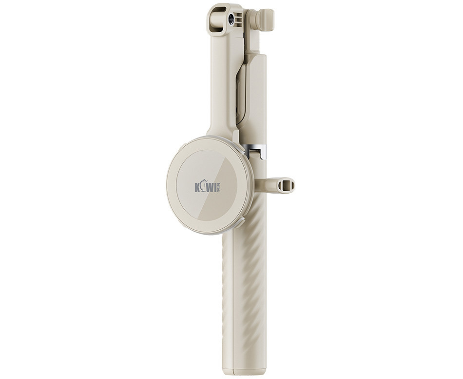 Magsafe монопод-штатив для смартфонов и экшн камер с беспроводным пультом (бежевый цвет)