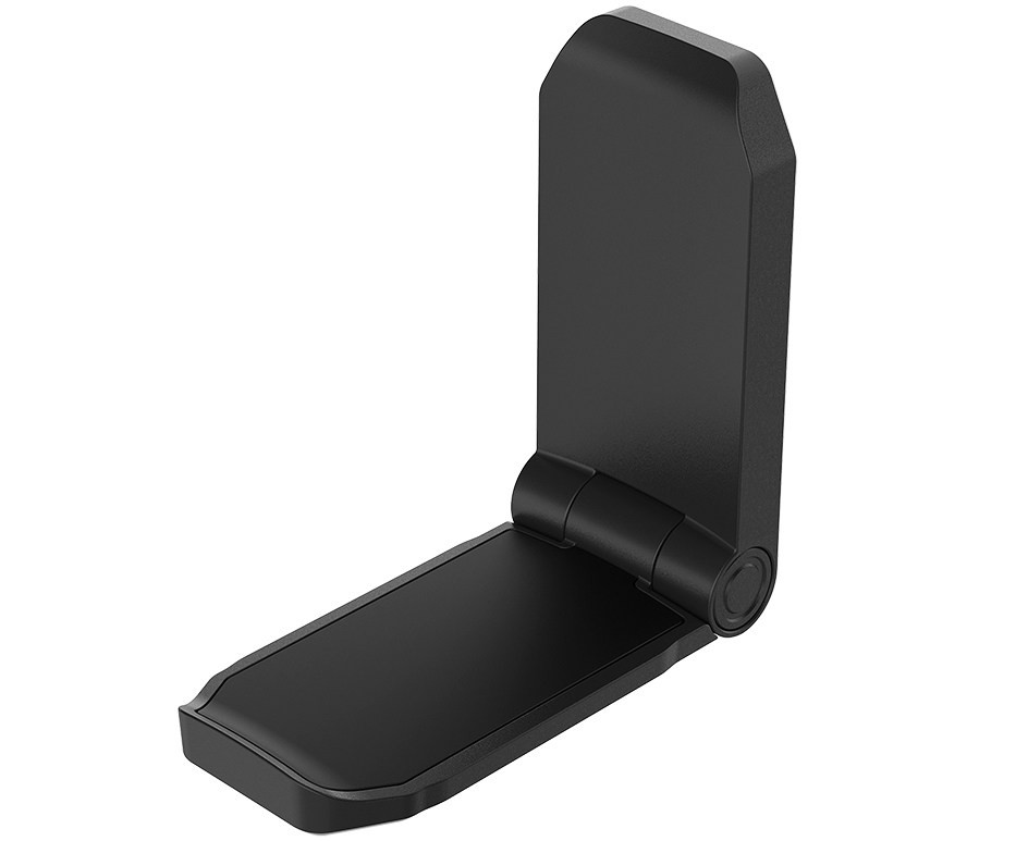 Вешалка для наушников складная (чёрный цвет)