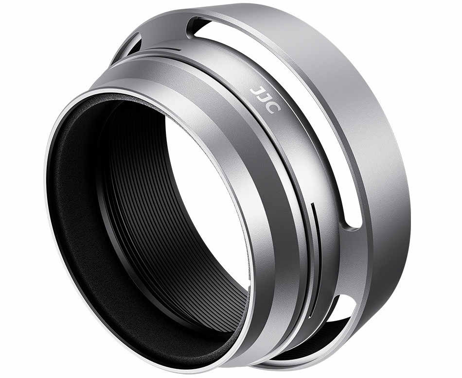 Бленда JJC LH-JXHALF SILVER для Fujifilm X half с адаптером (серебристый цвет)