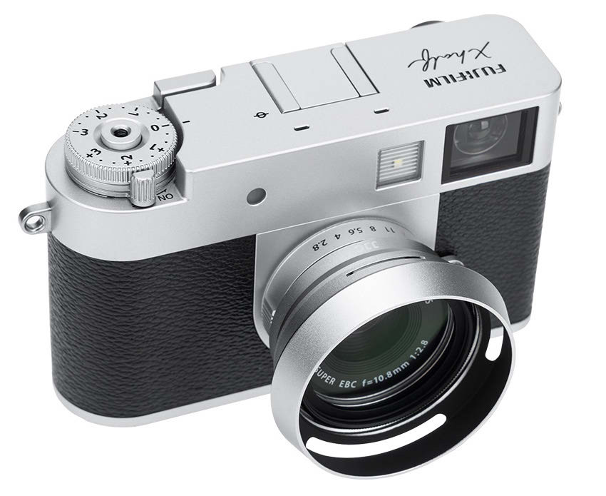 Бленда JJC LH-JXHALF SILVER для Fujifilm X half с адаптером (серебристый цвет)