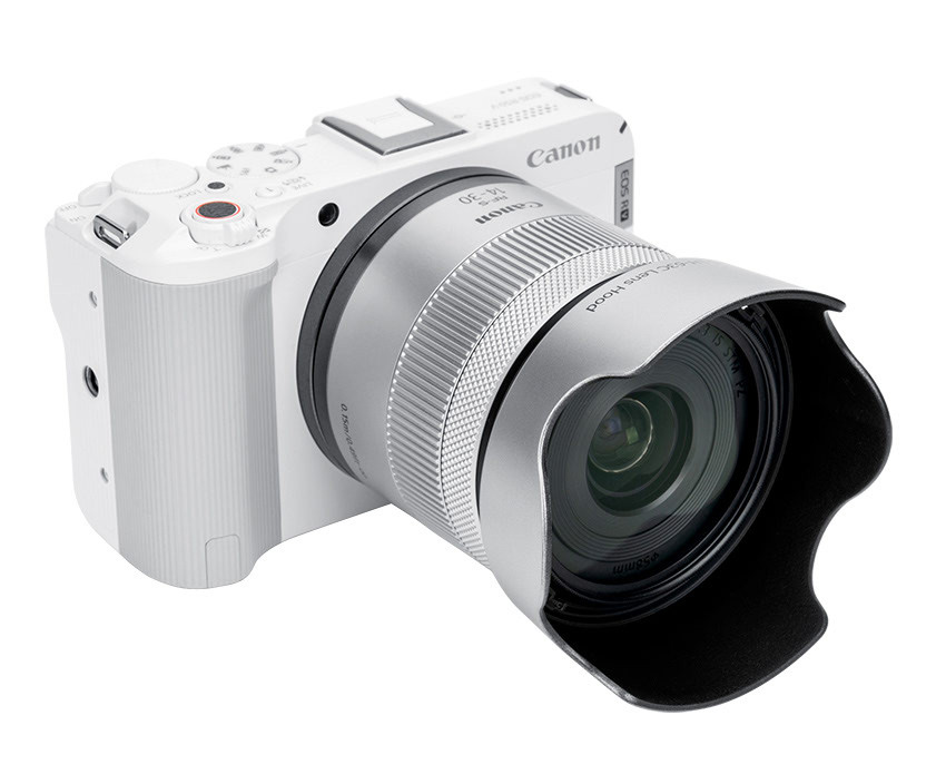 Бленда JJC LH-63C SILVER (Canon EW-63C) серебристая