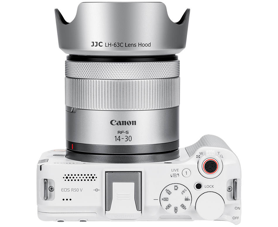 Бленда JJC LH-63C SILVER (Canon EW-63C) серебристая