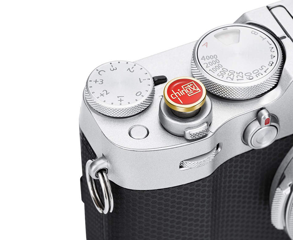 Мягкая спусковая кнопка резьбовая (China) красная