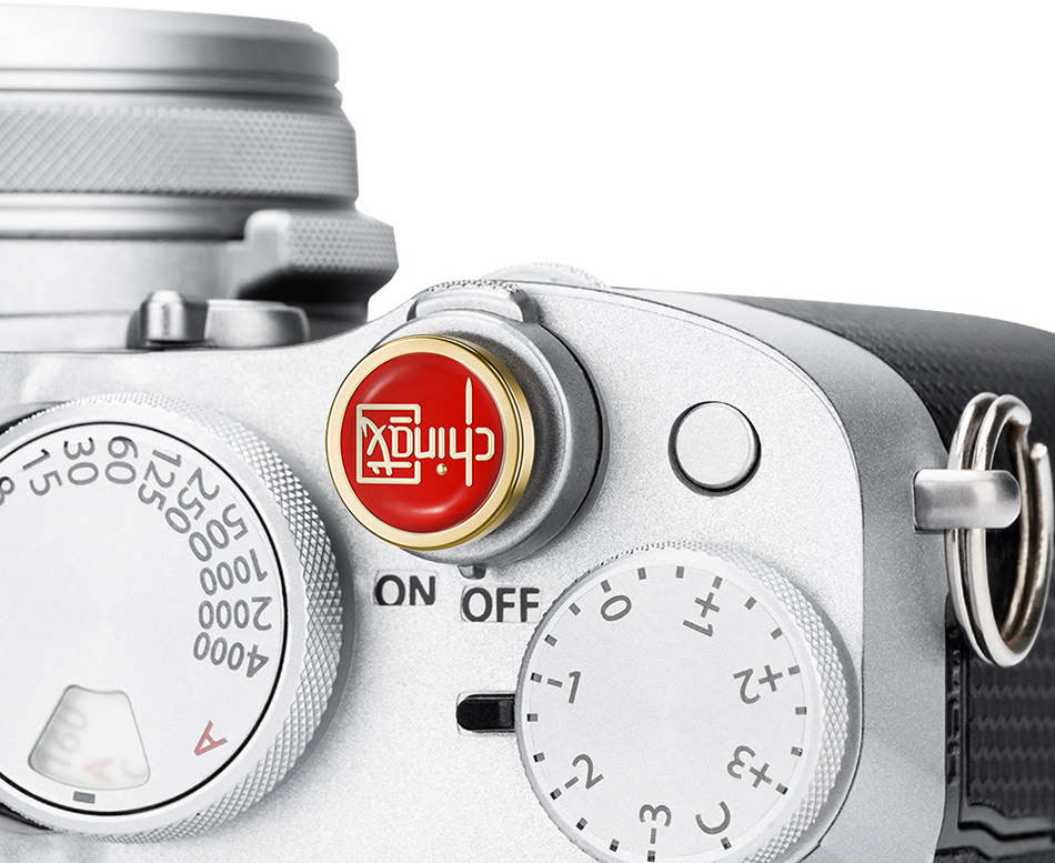 Мягкая спусковая кнопка резьбовая (China) красная