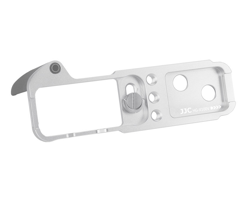 L-образная рукоятка для Fujifilm X100V / X100F (серебристая)