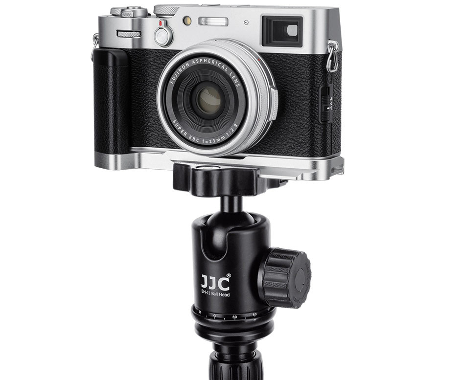 L-образная рукоятка для Fujifilm X100V / X100F (серебристая)