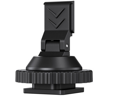 Адаптер для установки ресивера DJI Mic Mini в горячий башмак камеры и штативы 1/4-20