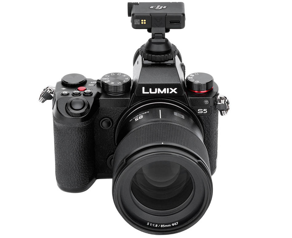 Адаптер для установки ресивера DJI Mic Mini в горячий башмак камеры и штативы 1/4-20