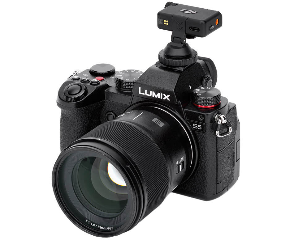 Адаптер для установки ресивера DJI Mic Mini в горячий башмак камеры и штативы 1/4-20