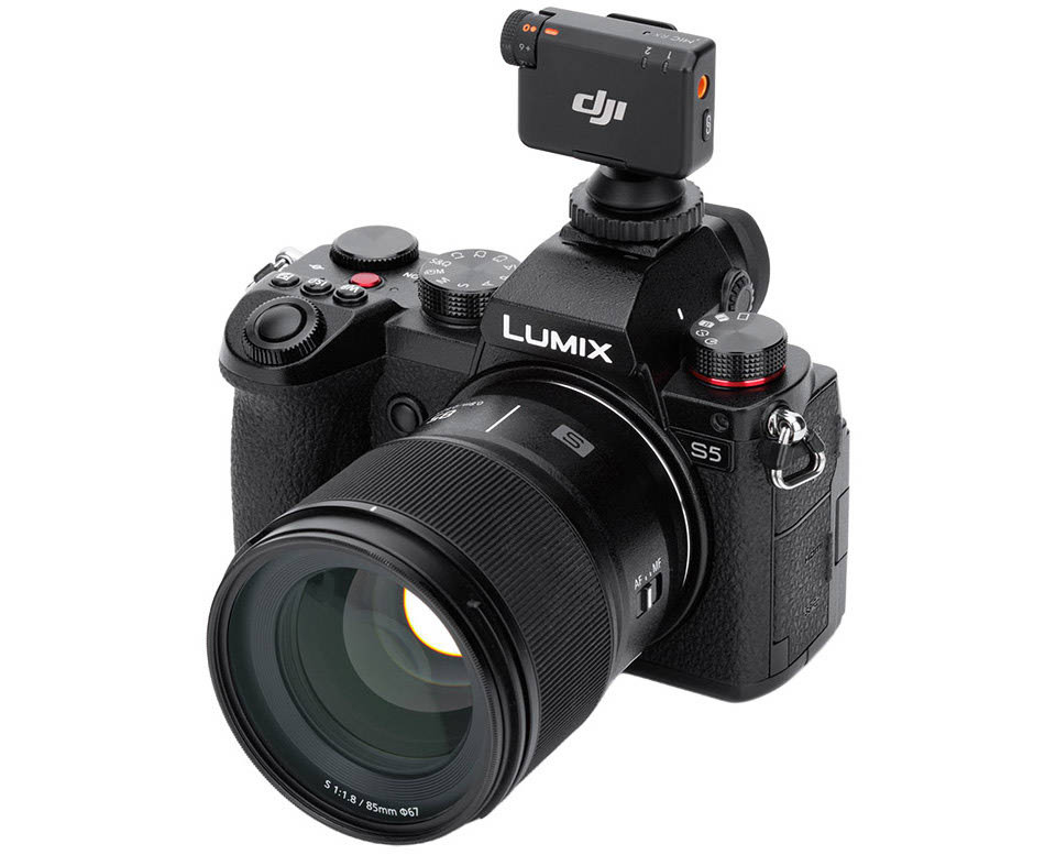 Адаптер для установки ресивера DJI Mic Mini в горячий башмак камеры и штативы 1/4-20