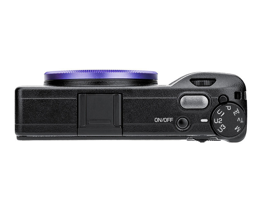 Декоративное кольцо для Ricoh GR IIIx (фиолетовое)