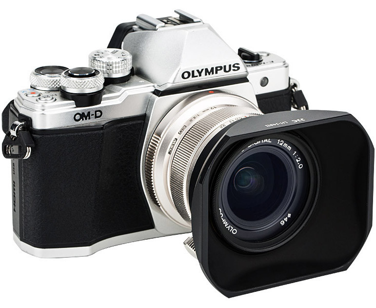 Бленда JJC LH-J48II Black (Olympus LH-48) с крышкой