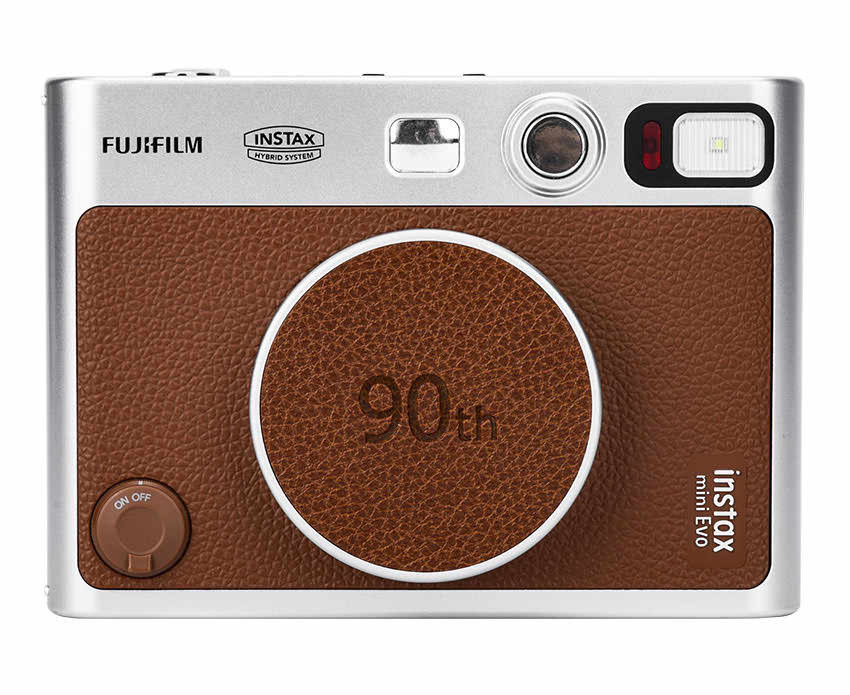 Крышка объектива Fujifilm instax mini EVO коричневая
