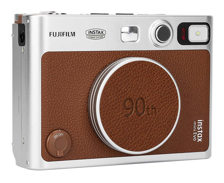 Крышка объектива Fujifilm instax mini EVO коричневая