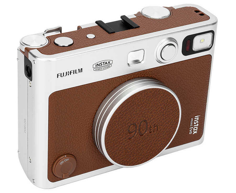 Крышка объектива Fujifilm instax mini EVO коричневая
