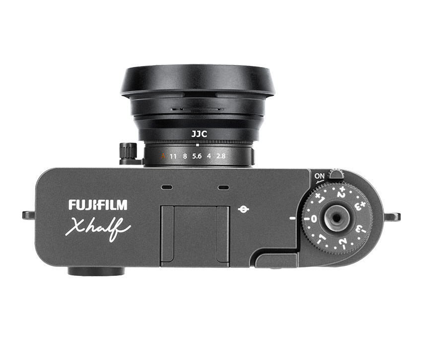 Бленда JJC LH-JXHALF BLACK для Fujifilm X half с адаптером (чёрный цвет)