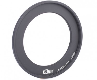 Переходное кольцо Kiwifotos для Fuji Finepix S8200 / SL1000 на 58 мм.