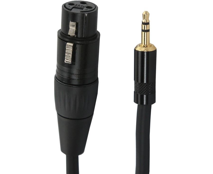 Микрофонный кабель XLR - mini Jack 3,5мм