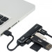 Хаб разветвитель USB-A 3.0 x 4 порта 5Gbps Kiwifotos KHB-01A
