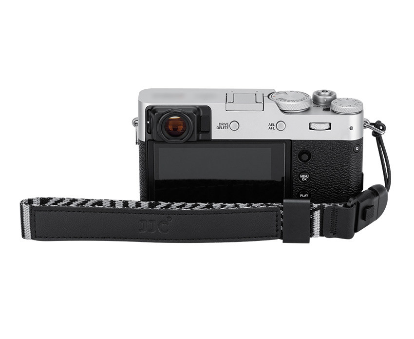 Ремешок на запястье для зеркальных, беззеркальных и Point and Shoot камер (серебристо-серый)