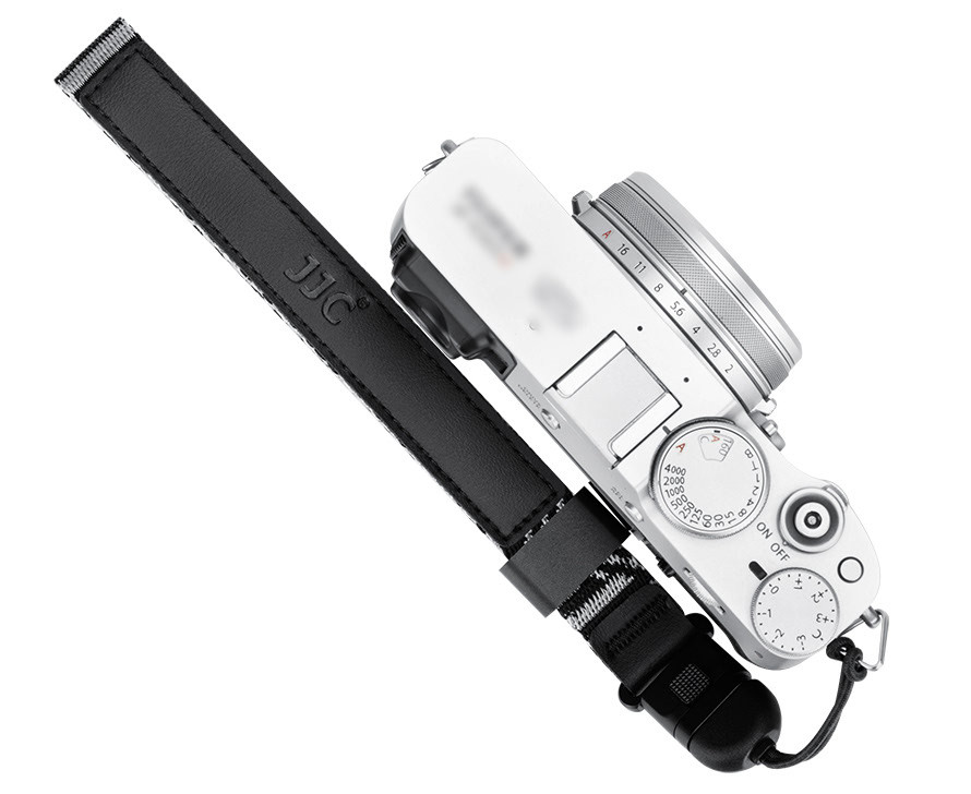 Ремешок на запястье для зеркальных, беззеркальных и Point and Shoot камер (серебристо-серый)