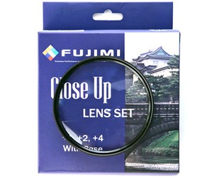 Набор макрофильтров 55 мм FUJIMI Close UP +1, +2, +4