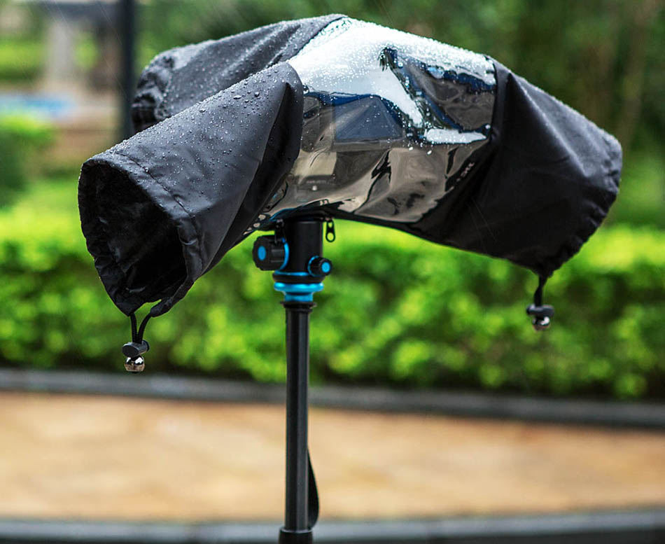 Дождевой чехол для небольших фотокамер (чёрный цвет)