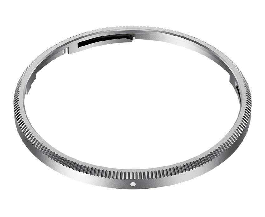 Декоративное кольцо для Ricoh GR III (серебристое)