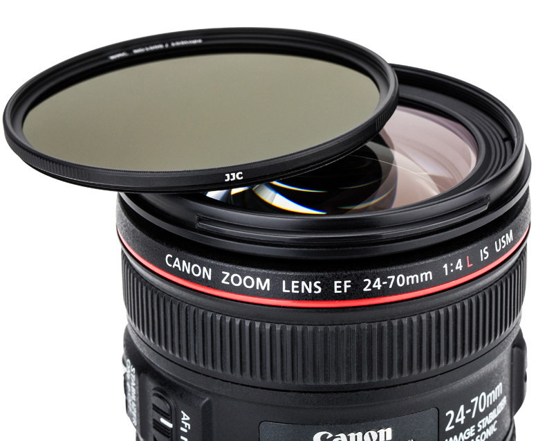 Светофильтр нейтрально серый 49 мм ND1000 JJC Ultra Slim