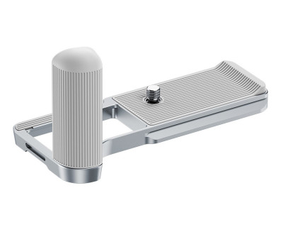 L-образная рукоятка для Canon EOS R50 V (серебристая)