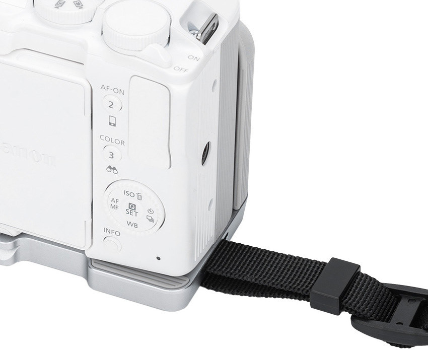 L-образная рукоятка для Canon EOS R50 V (серебристая)