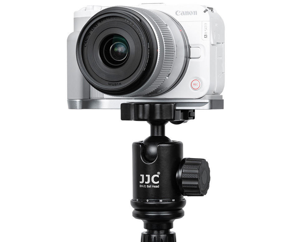 L-образная рукоятка для Canon EOS R50 V (серебристая)