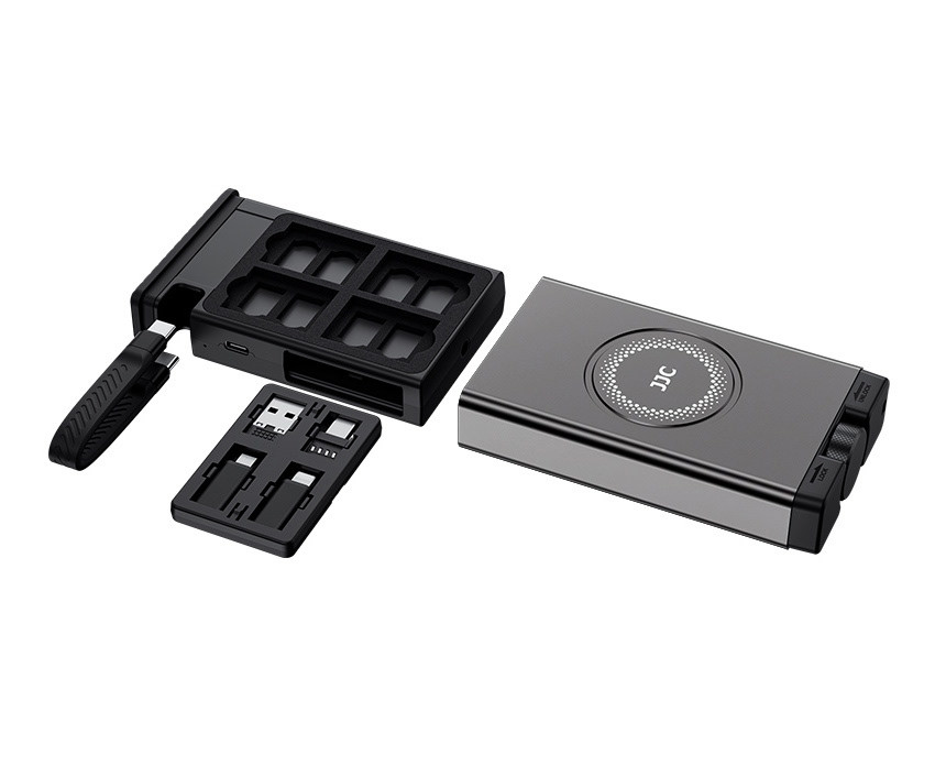 Многофункциональная станция для карт памяти (серый цвет)