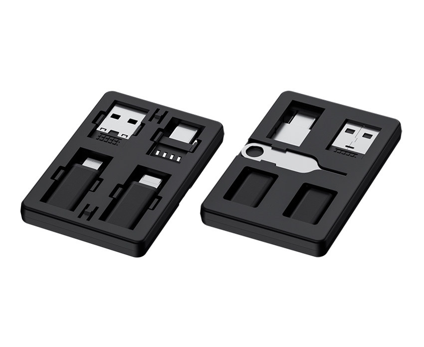 Многофункциональная станция для карт памяти (серый цвет)