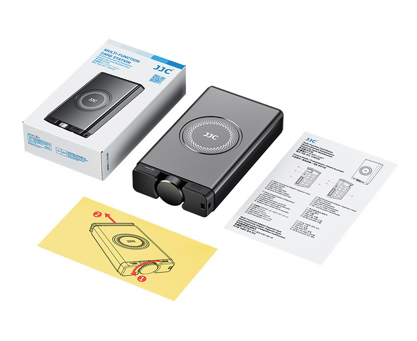 Многофункциональная станция для карт памяти (серый цвет)