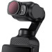 Четыре светофильтра для DJI Osmo Pocket 3 (CPL, NDV2-32, NDV64-1000, Black Mist 1/4)