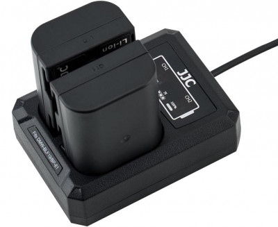 Зарядное устройство на два аккумулятора Panasonic DMW-BLF19 / DMW-BLK22 / Sigma BP-61