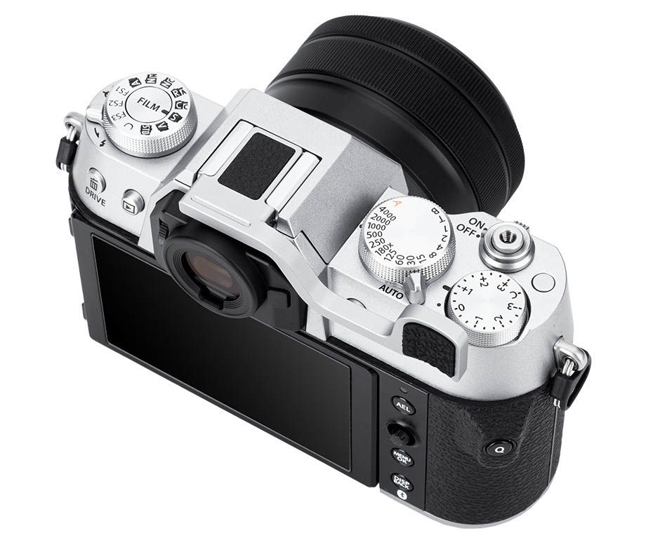 Дополнительный хват для Fujifilm X-T50 (серебристый цвет)