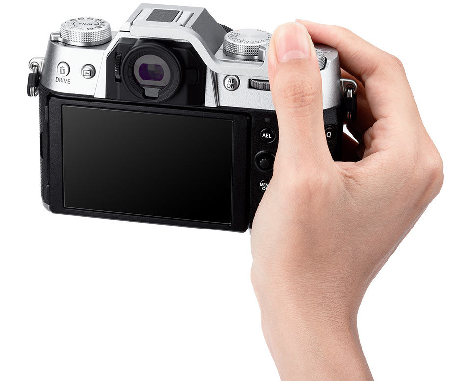 Дополнительный хват для Fujifilm X-T50 (серебристый цвет)